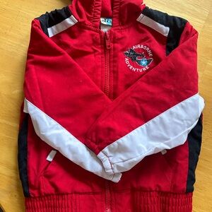 Al & Ray Red and White Airborne Adventure Jacket size 24m